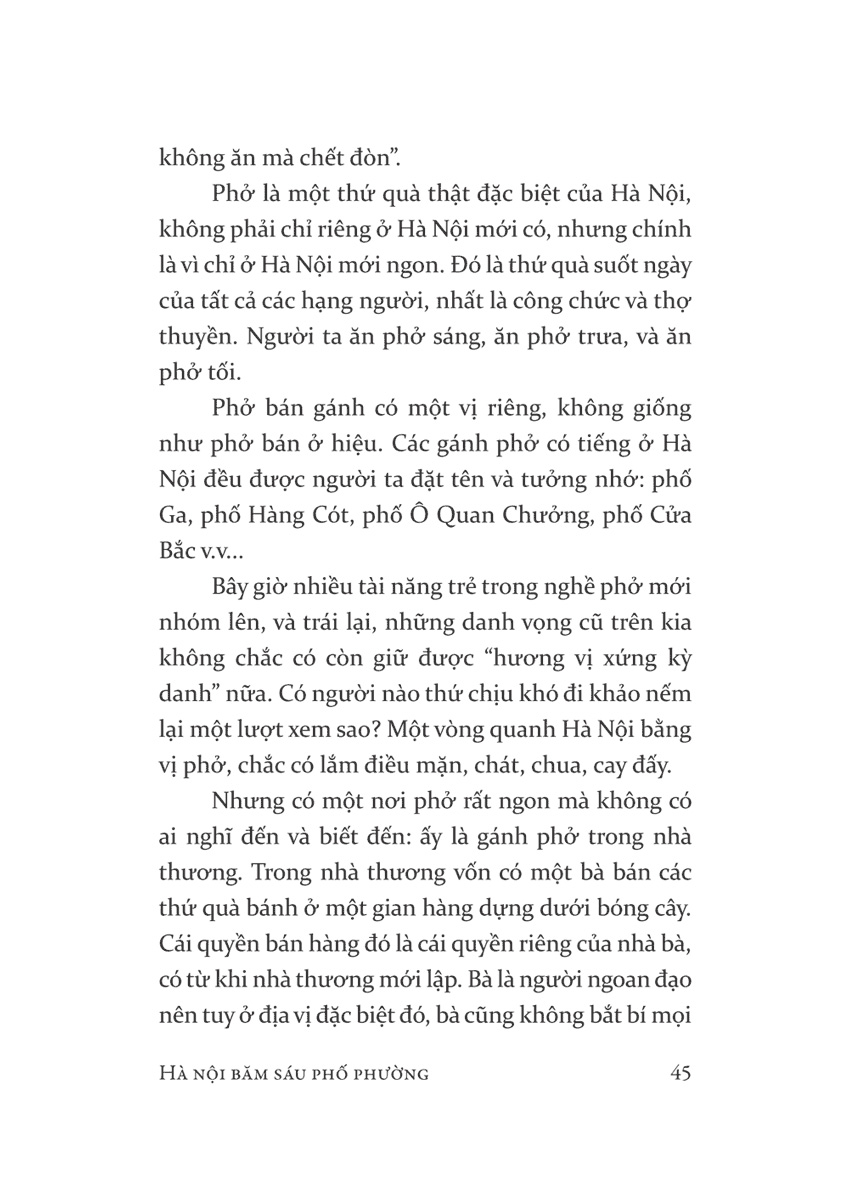 hà nội băm sáu phố phường - danh tác (tái bản 2019)