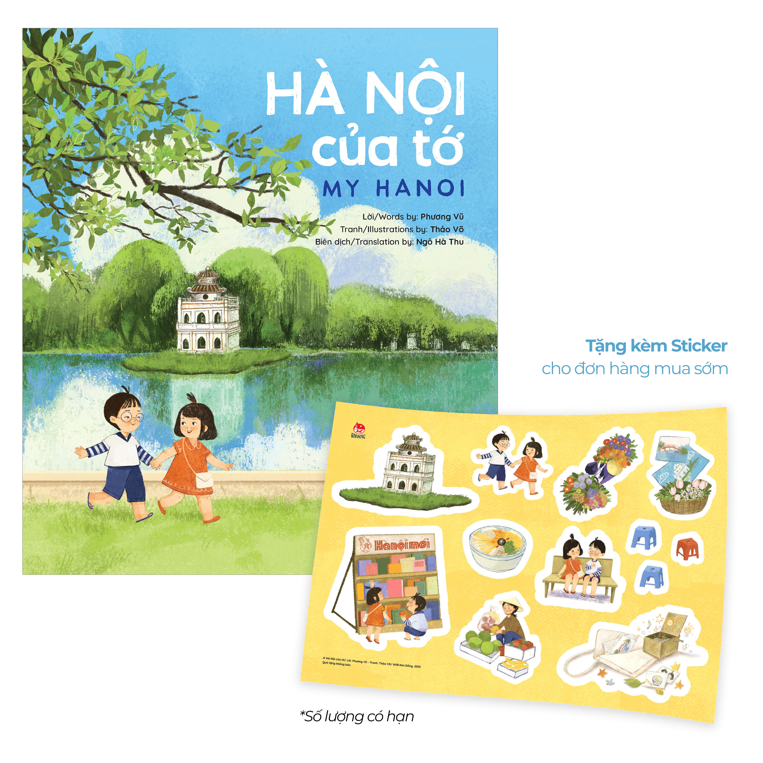 Hà Nội Của Tớ - My Hanoi - Tặng Kèm Sticker