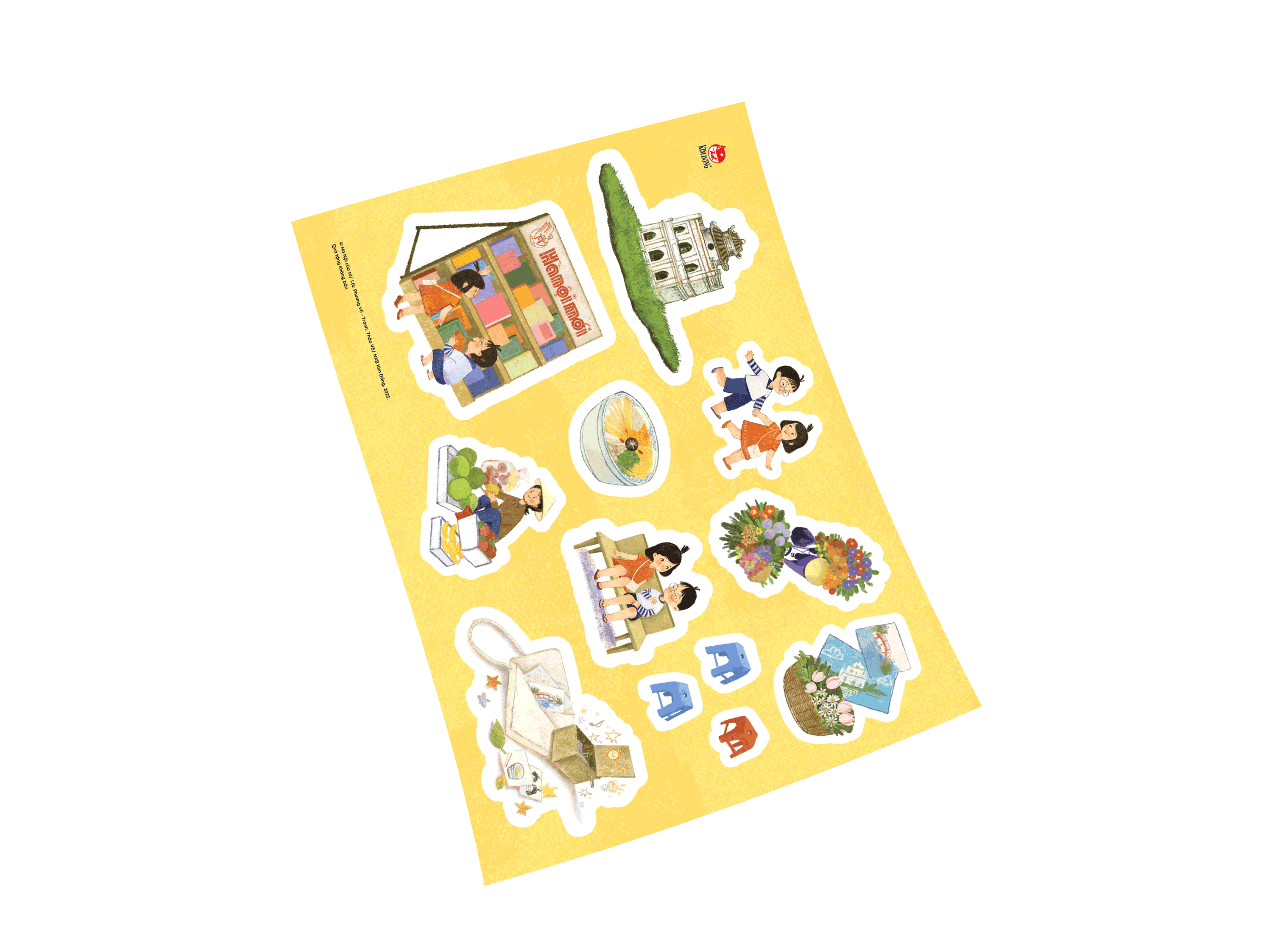 Hà Nội Của Tớ - My Hanoi - Tặng Kèm Sticker