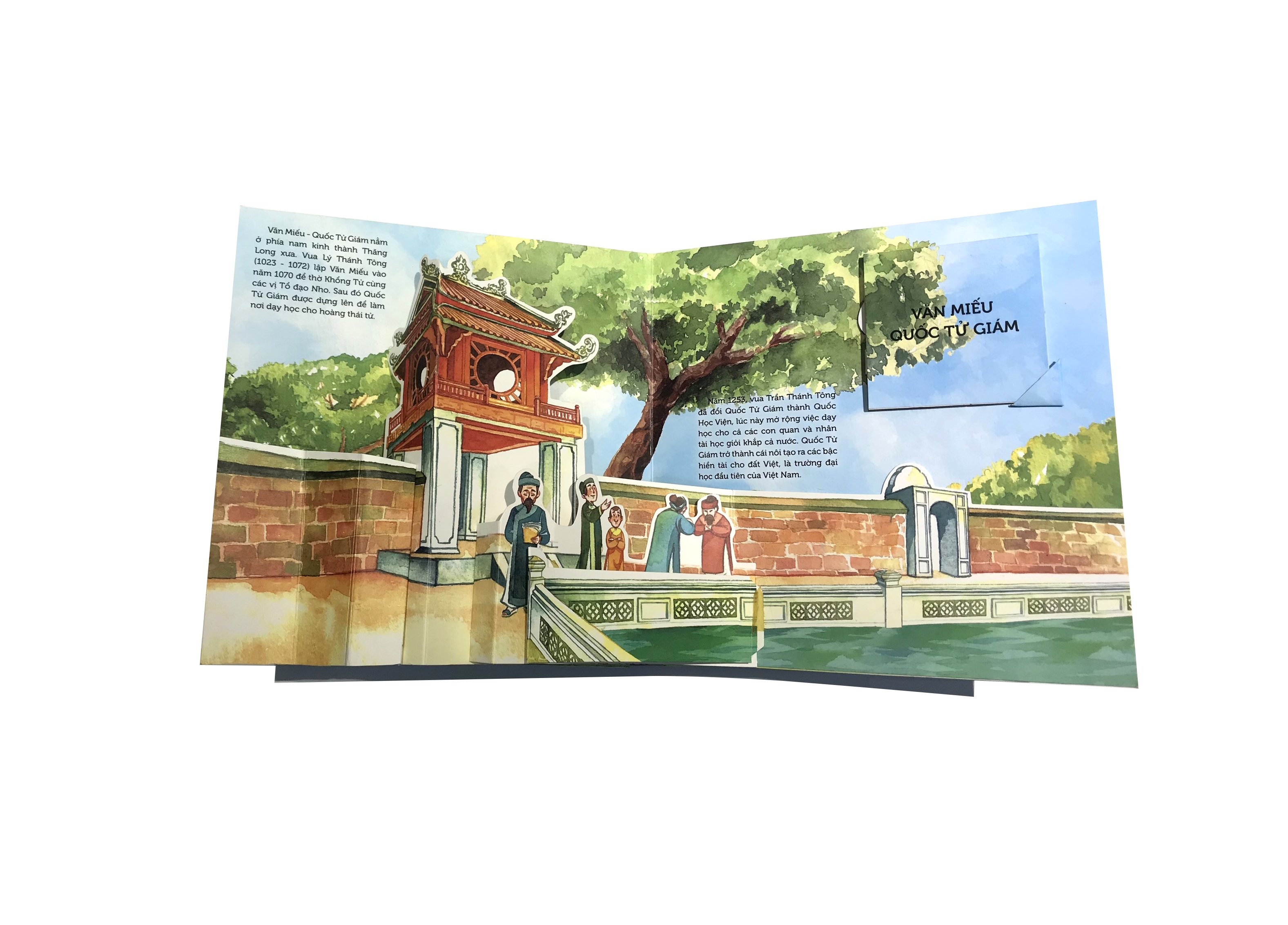 hà nội ngàn năm kí ức - sách pop-up (tái bản 2024)