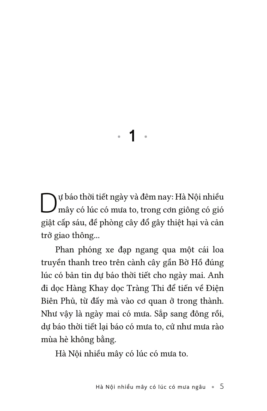 hà nội nhiều mây có lúc có mưa ngâu