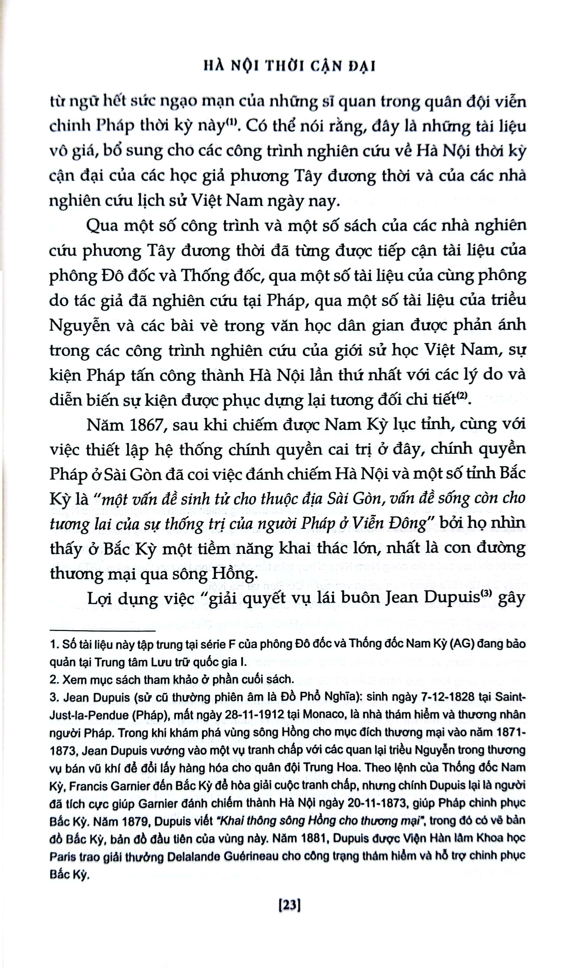 hà nội thời cận đại - từ nhượng địa đến thành phố (1873-1945)