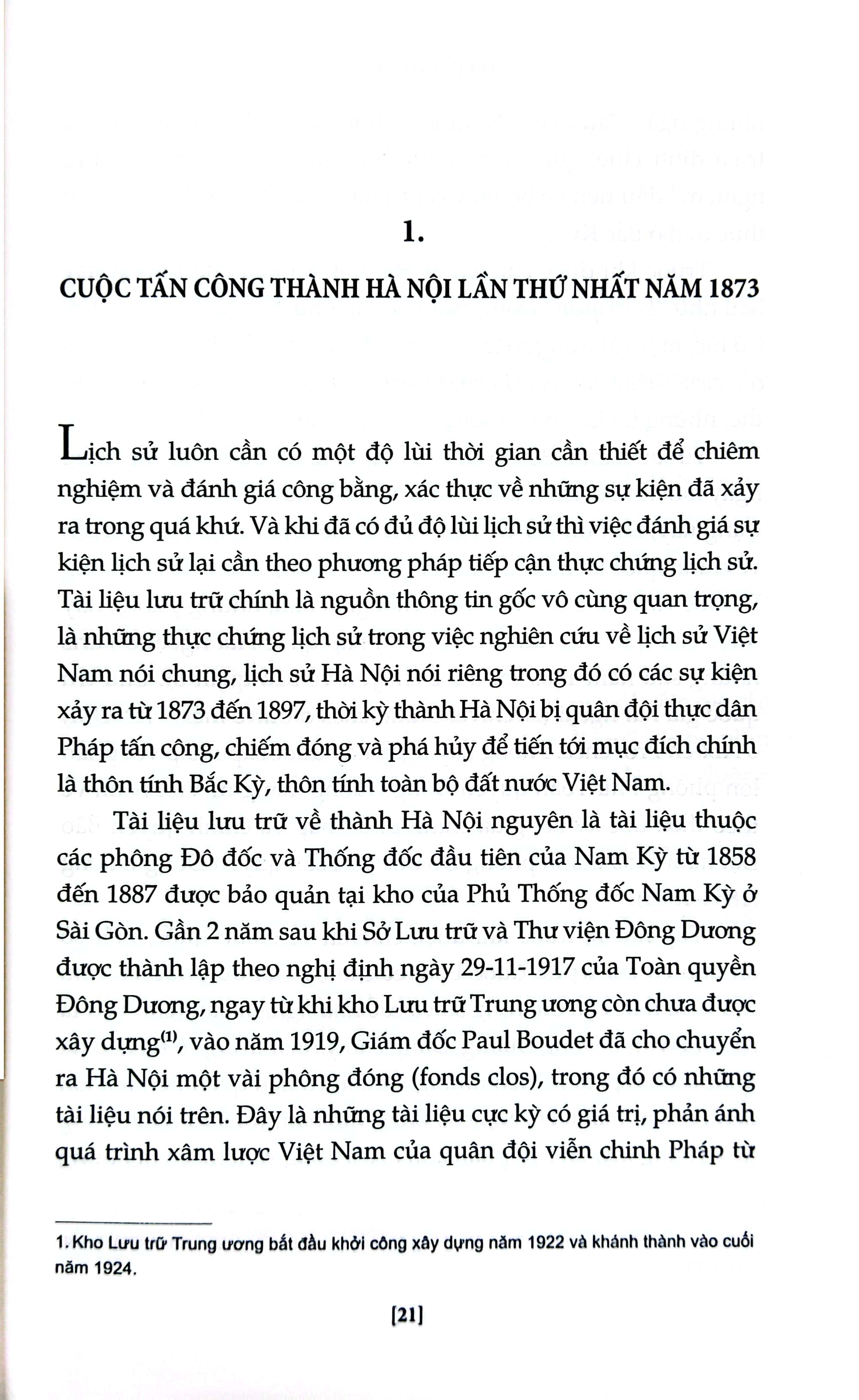 hà nội thời cận đại - từ nhượng địa đến thành phố (1873-1945)