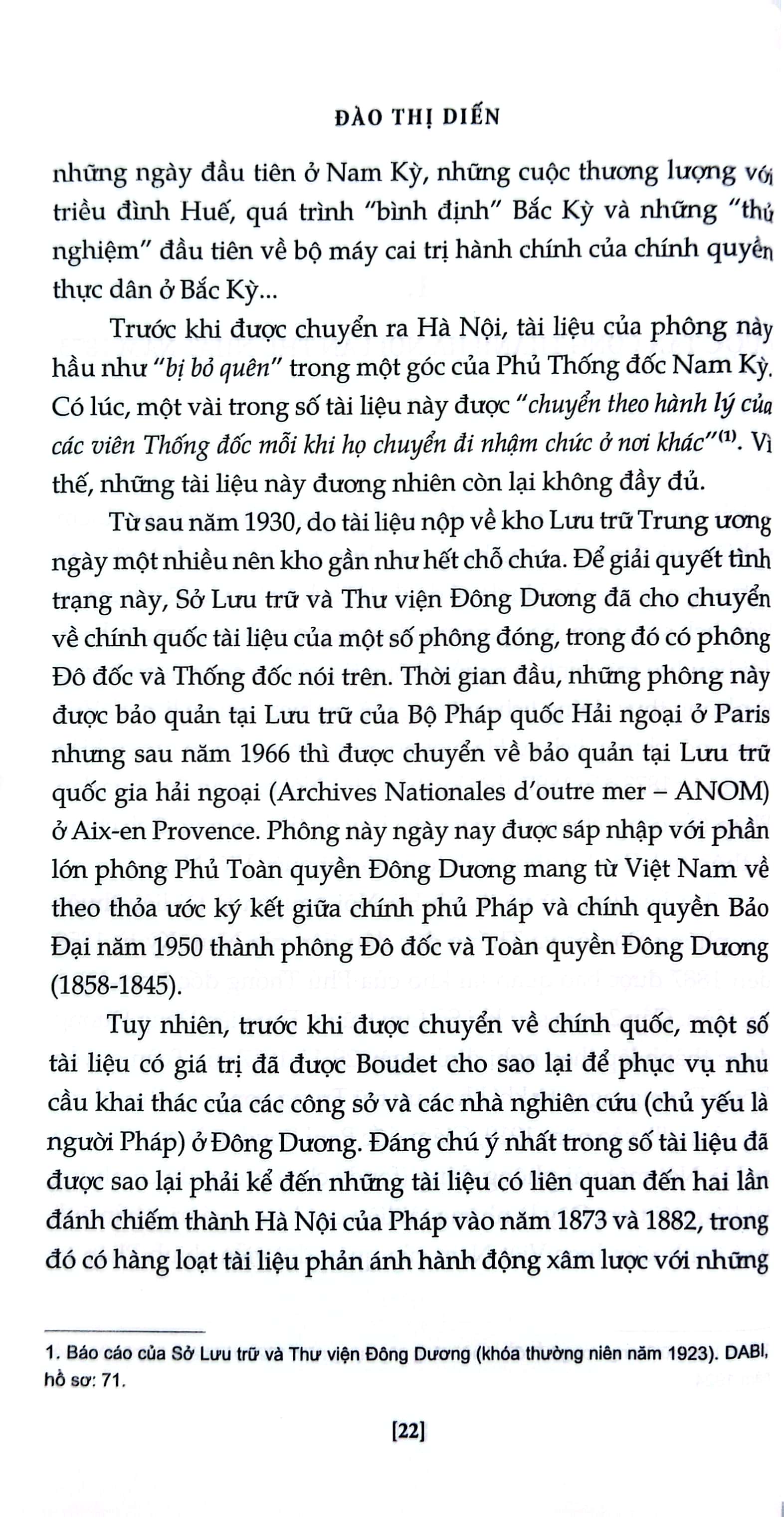 hà nội thời cận đại - từ nhượng địa đến thành phố (1873-1945)