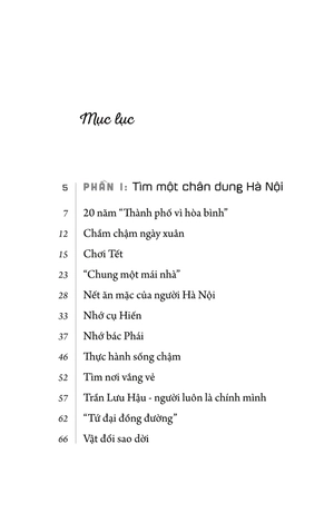 hà nội trong mắt một người - lan man nghìn năm phố