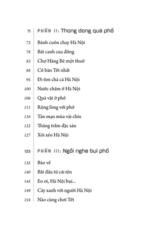 hà nội trong mắt một người - lan man nghìn năm phố