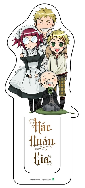 hắc quản gia - tập 18 - tặng kèm bookmark “gia nhân”