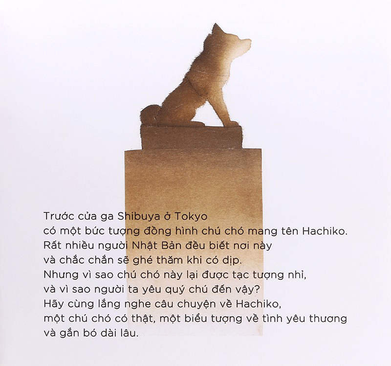 hachiko chú chó dấu yêu (tái bản 2024)