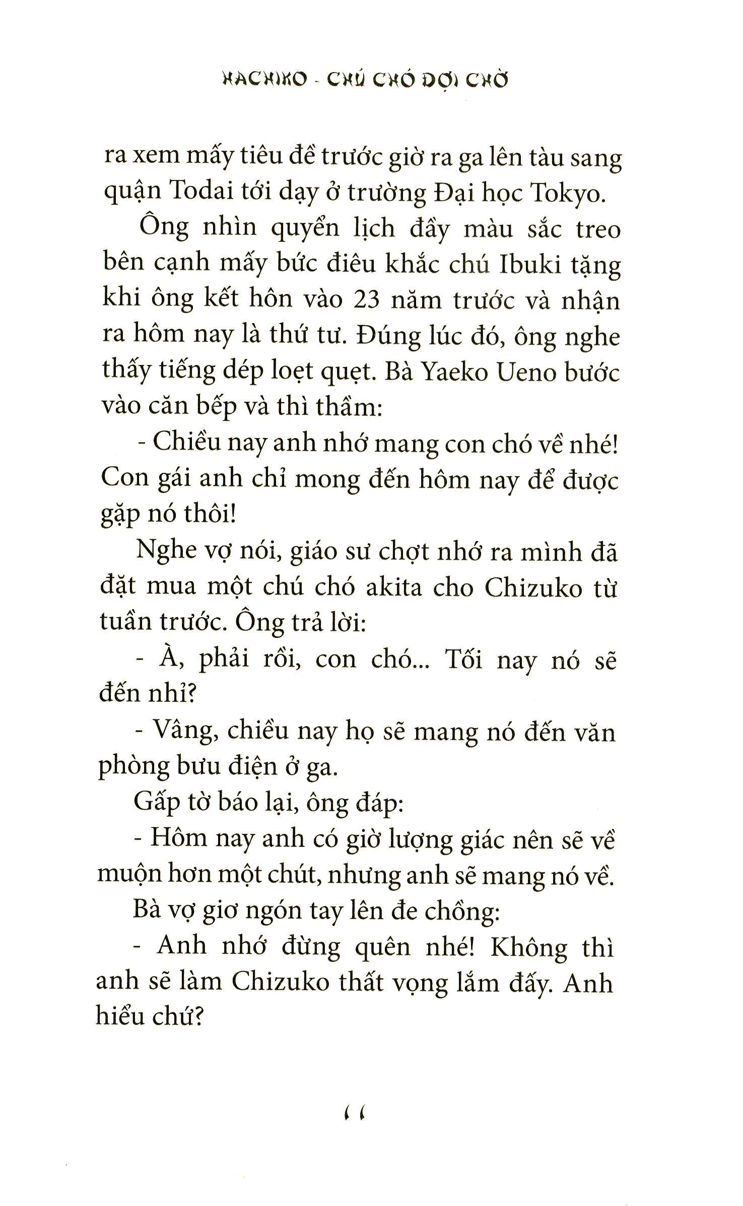 hachiko - chú chó đợi chờ (tái bản 2019)