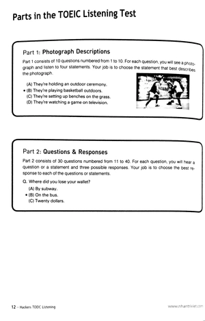 hackers toeic listening (kèm cd)