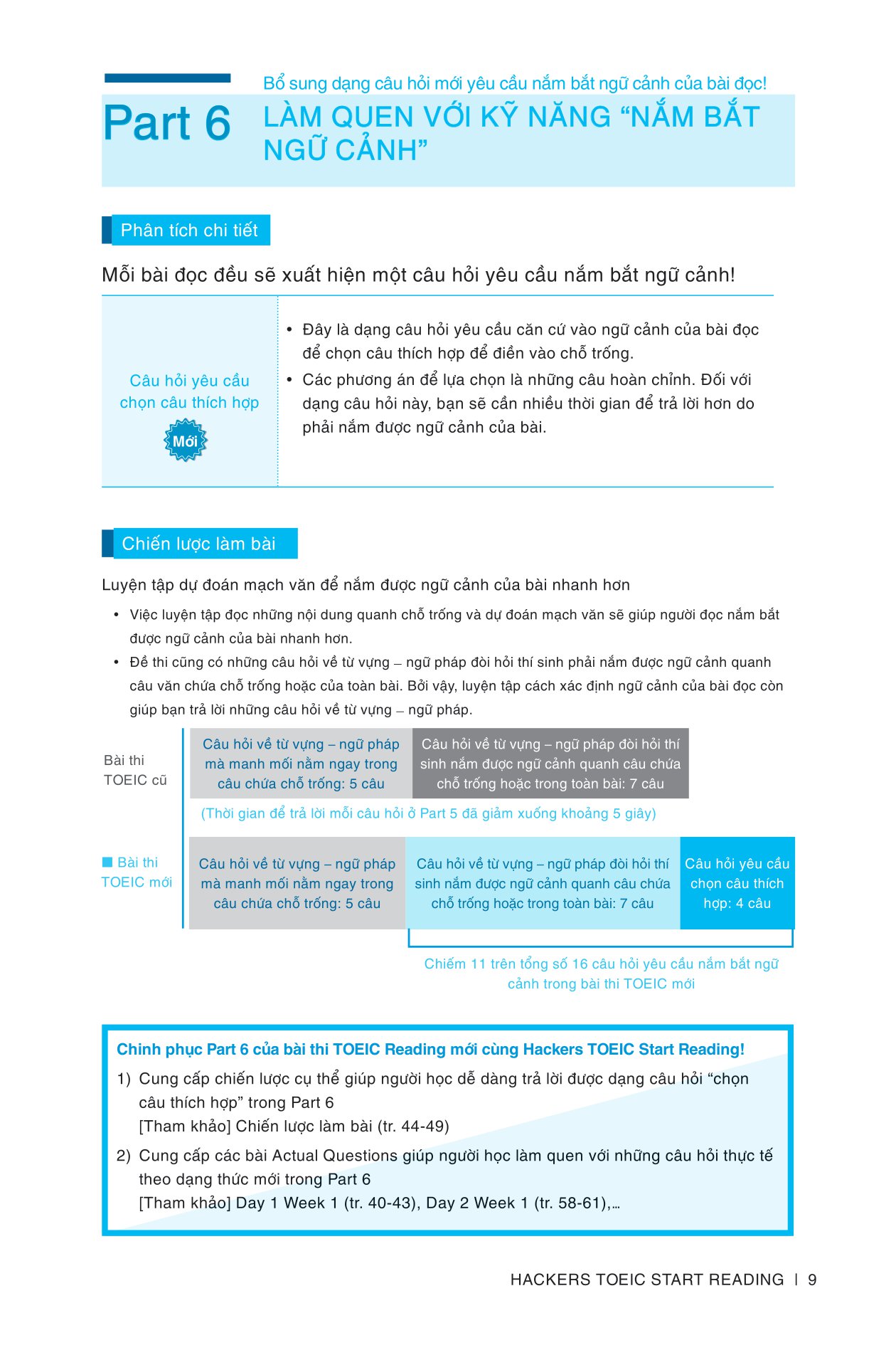 hackers toeic start reading - 30 phút tự học toeic mỗi ngày