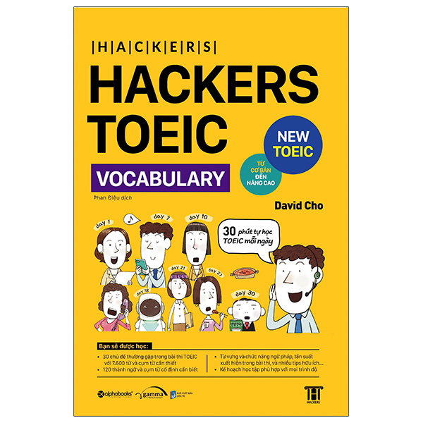 hackers toeic vocabulary (tái bản 2023)