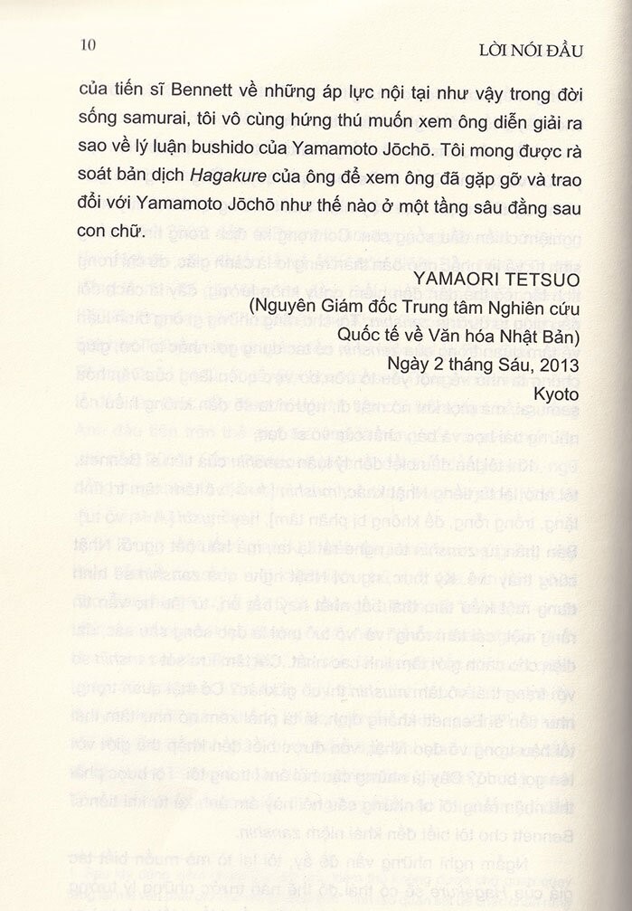 hagakure - luận đàm về cốt tủy võ sĩ đạo