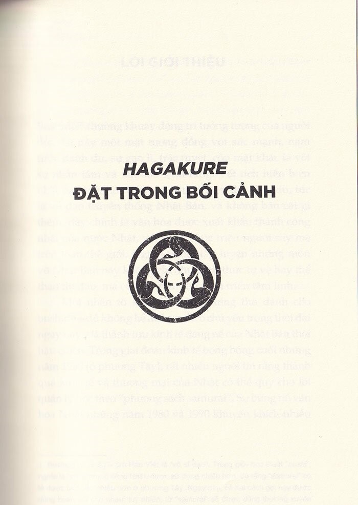 hagakure - luận đàm về cốt tủy võ sĩ đạo