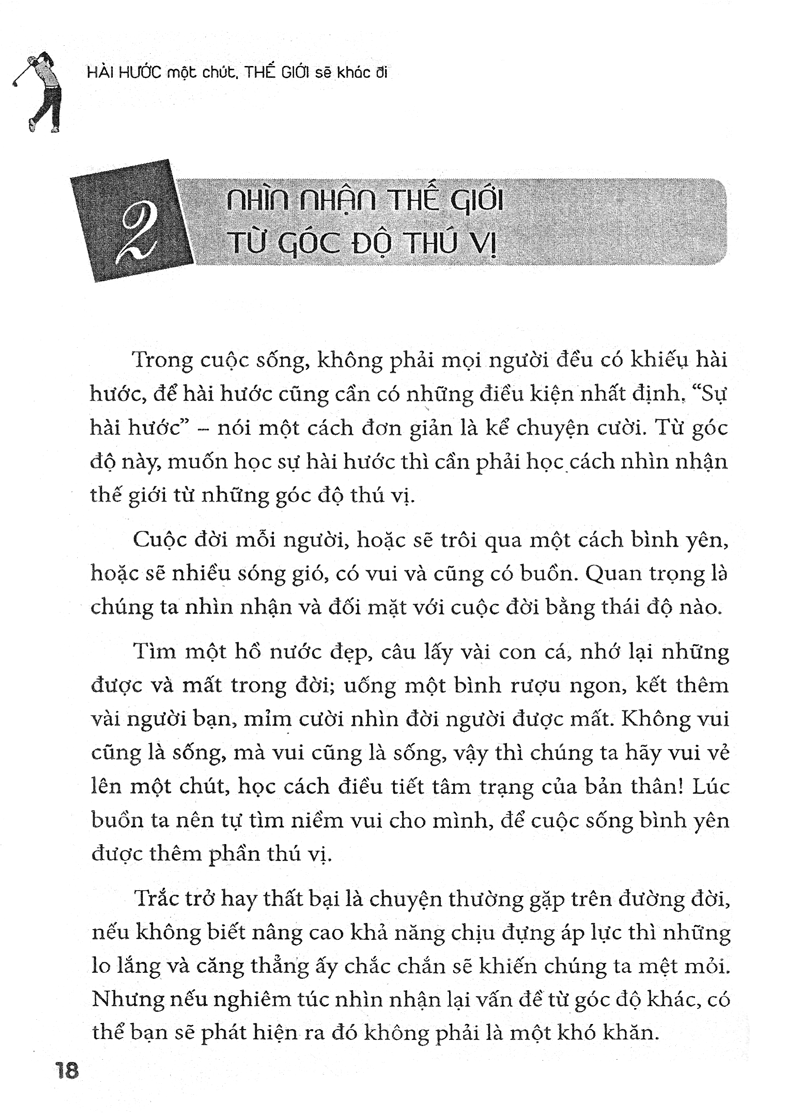 hài hước một chút thế giới sẽ khác đi (tái bản 2021)