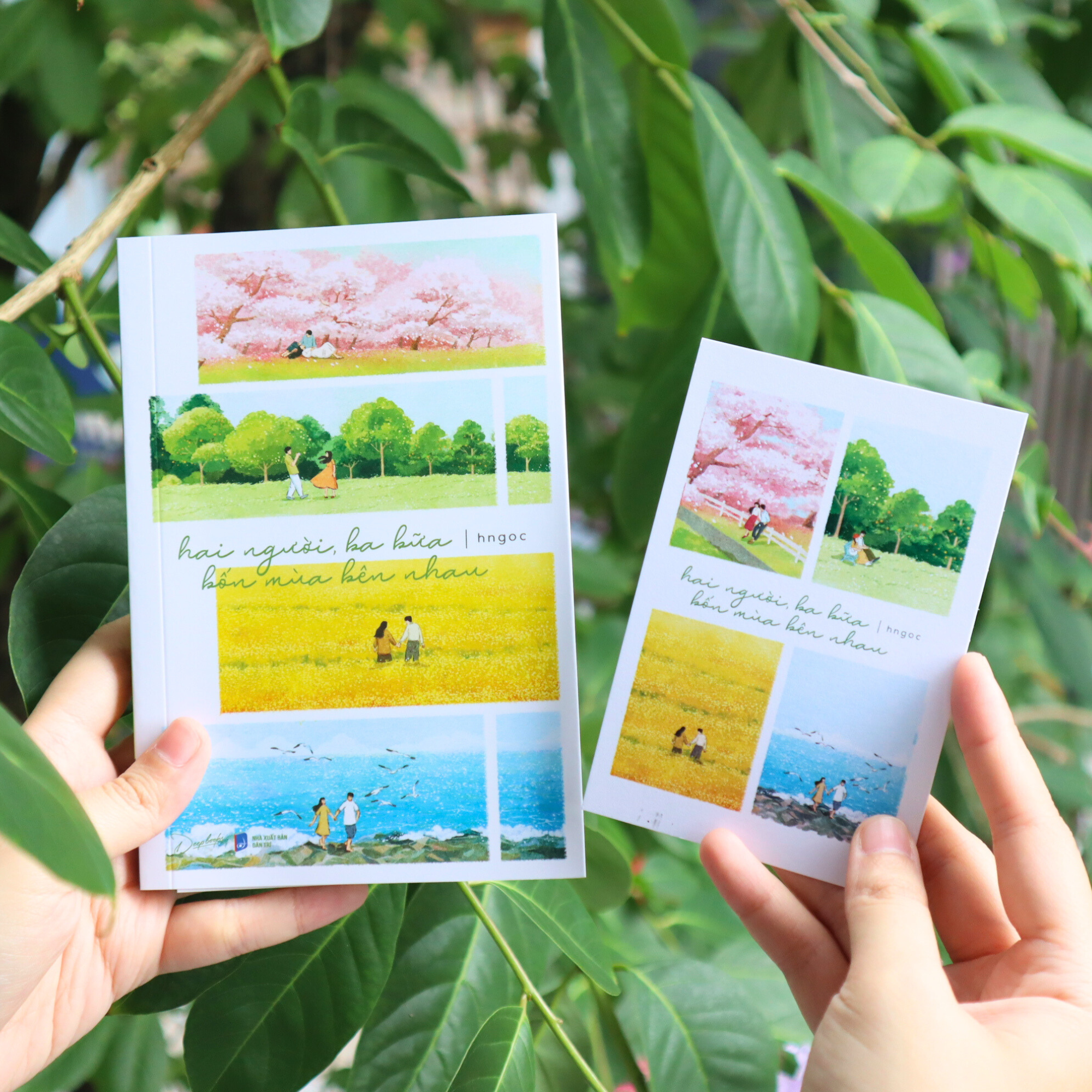 Hai Nguoi, Ba Bua, Bon Mua Ben Nhau - Ban Dac Biet - Tang Kem Bookmark + Postcard
