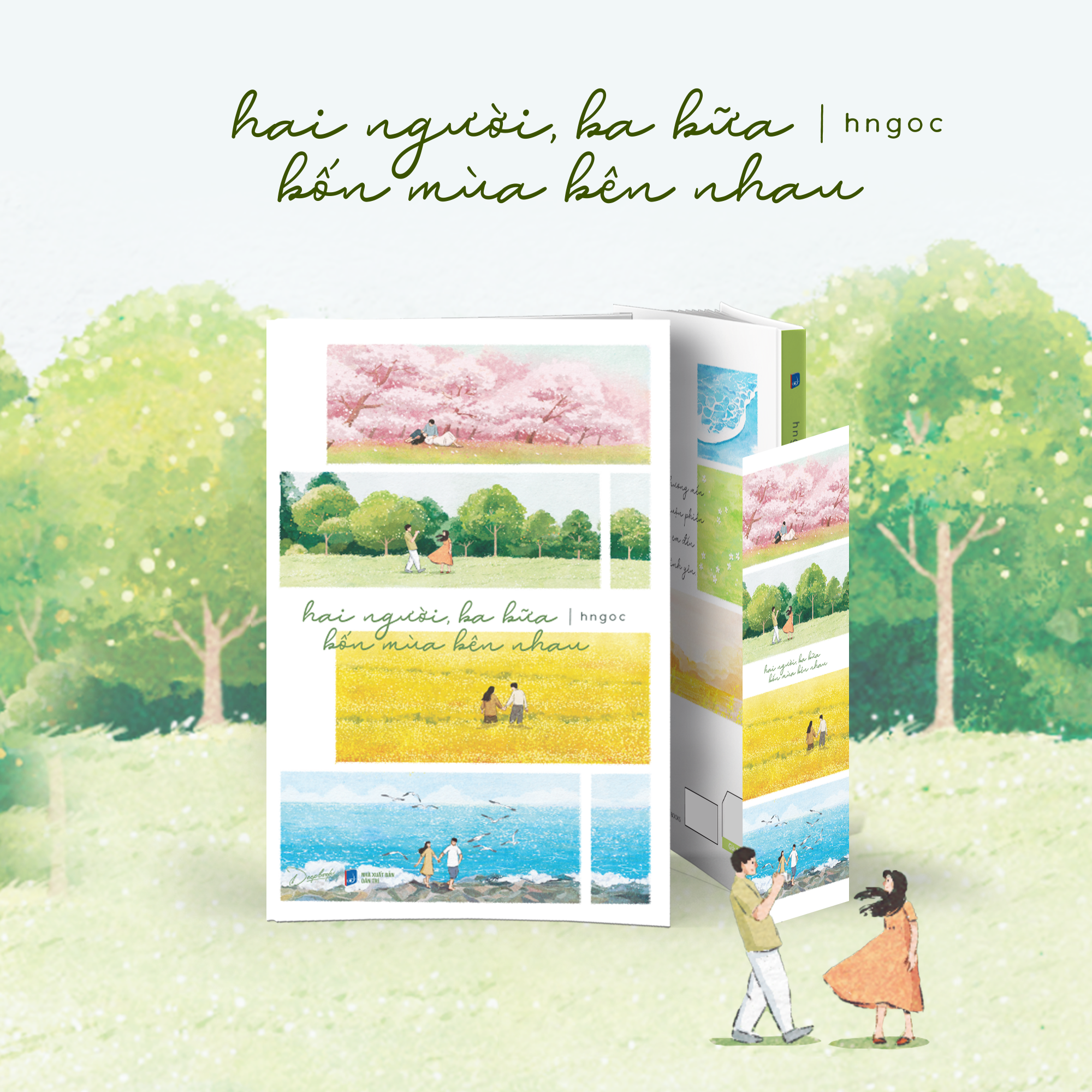 Hai Nguoi, Ba Bua, Bon Mua Ben Nhau - Tang Kem Bookmark