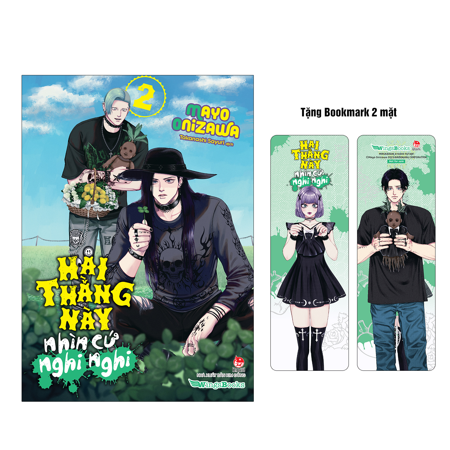 hai thằng này nhìn cứ nghi nghi - tập 2 - tặng kèm bookmark 2 mặt