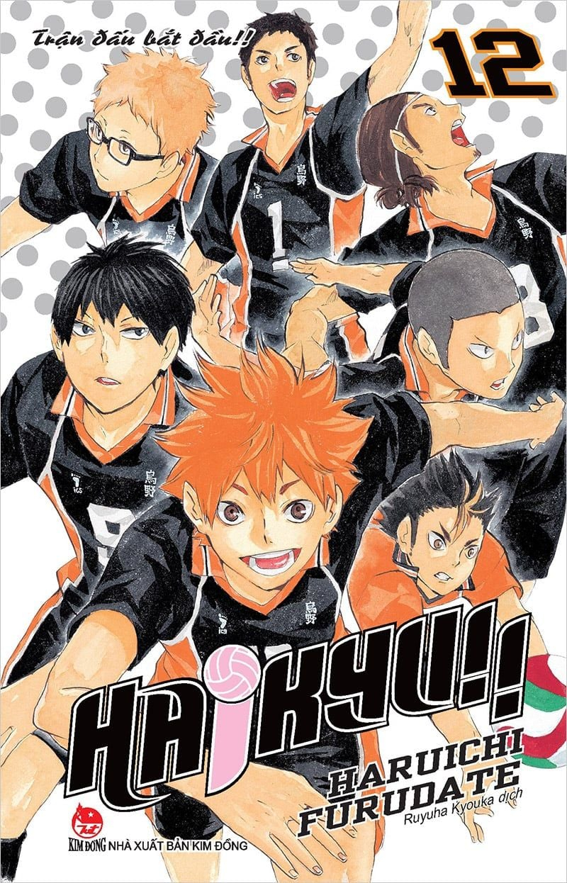 haikyu!! - tập 12 - trận đấu bắt đầu!! (tái bản 2024)