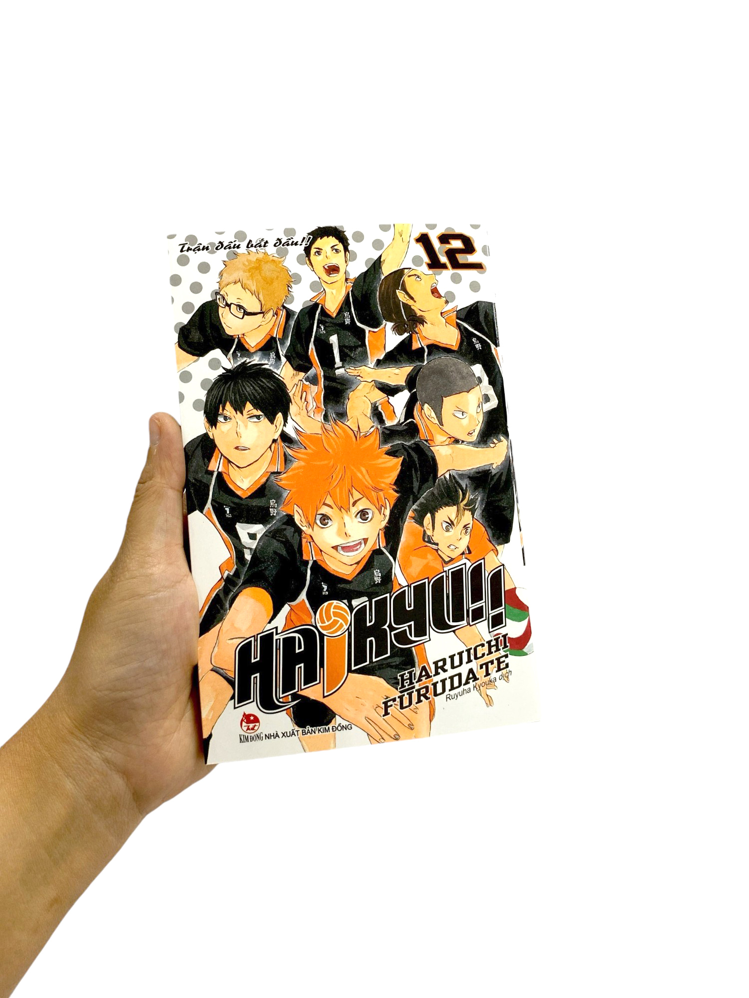 haikyu!! - tập 12 - trận đấu bắt đầu!! (tái bản 2024)