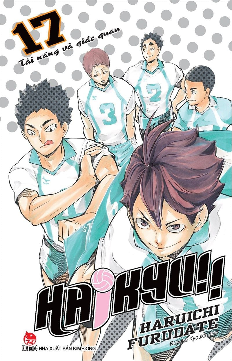 haikyu!! - tập 17 - tài năng và giác quan (tái bản 2024)