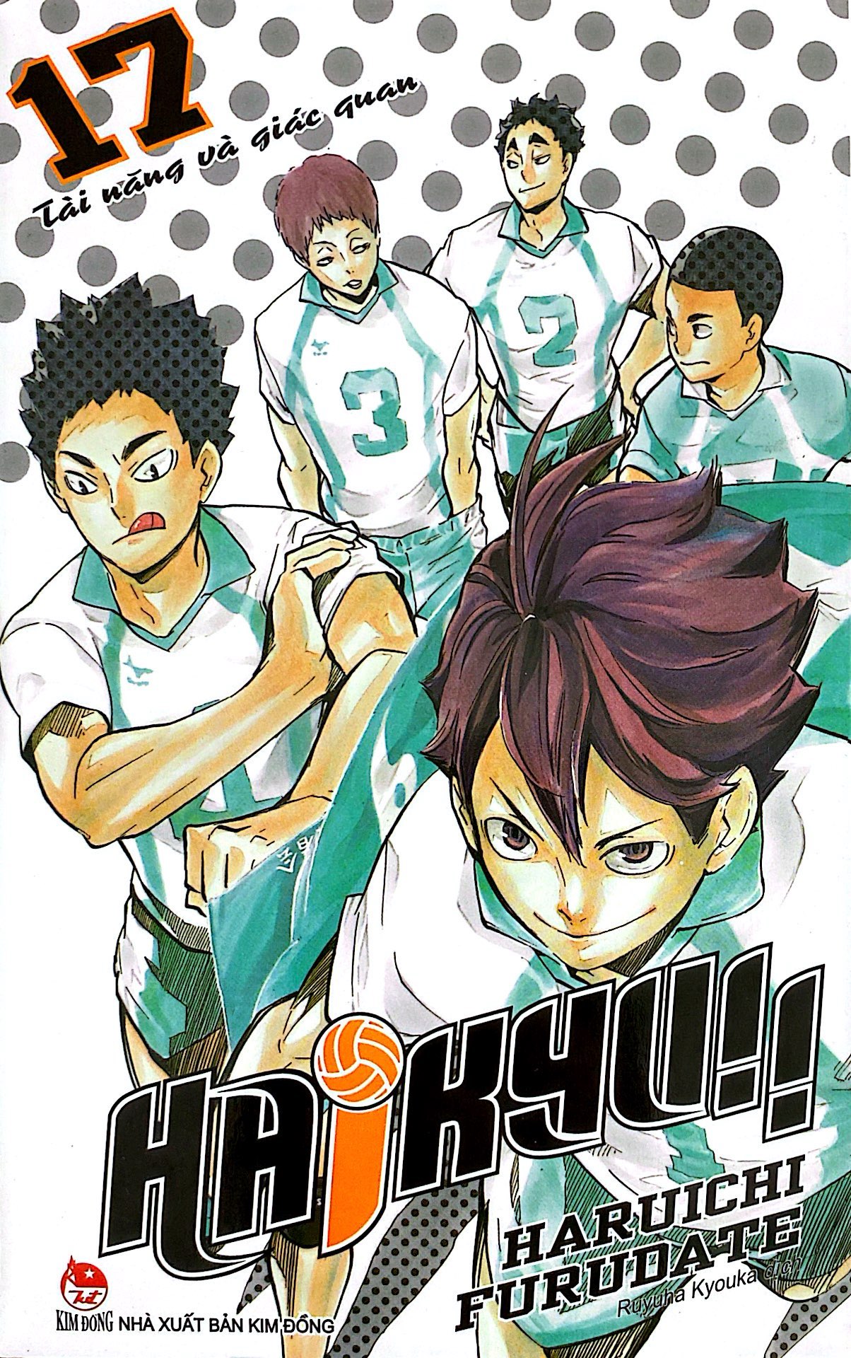 haikyu!! - tập 17 - tài năng và giác quan (tái bản 2024)
