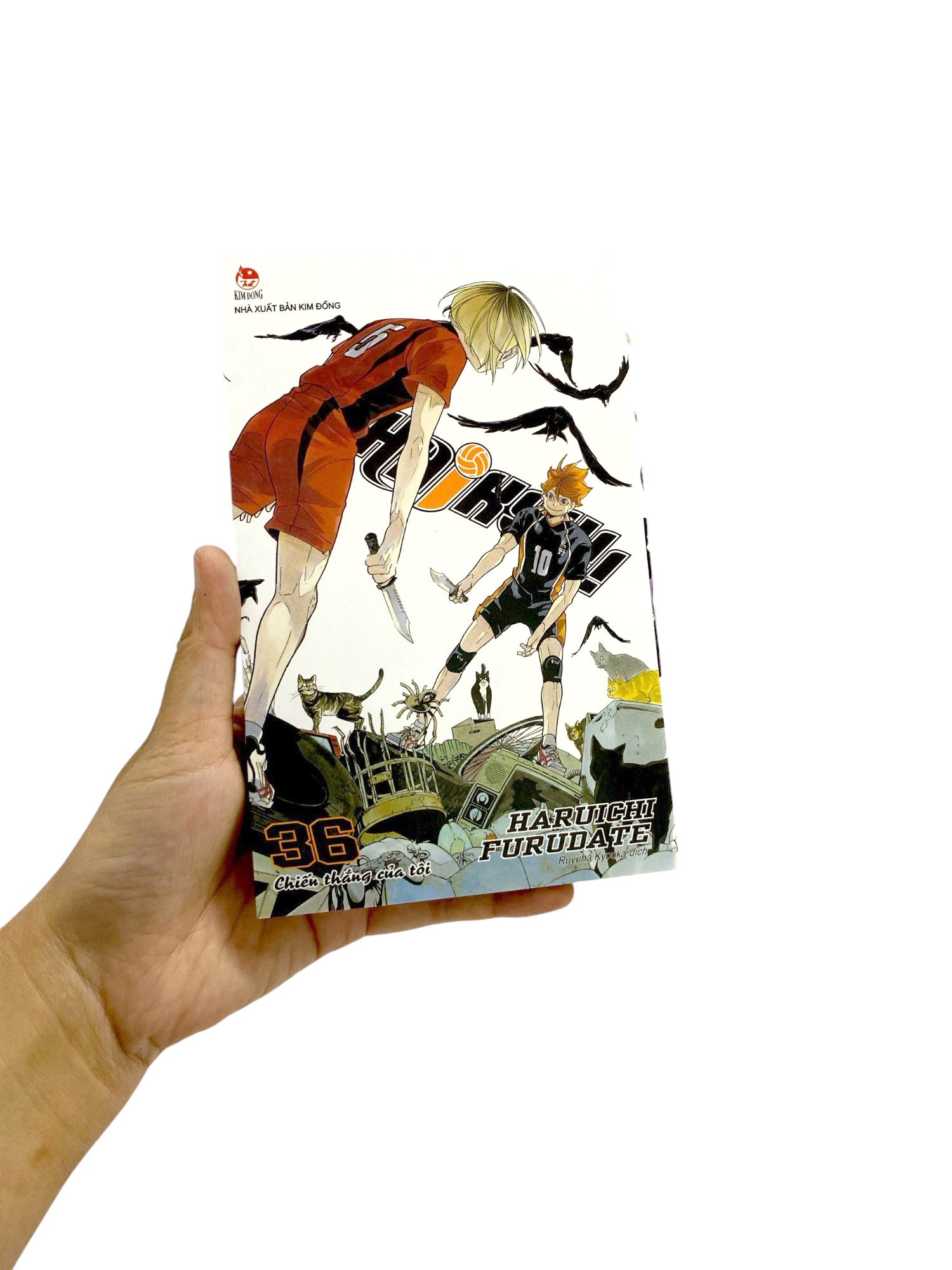 haikyu!! - tập 36 - chiến thắng của tôi (tái bản 2024)