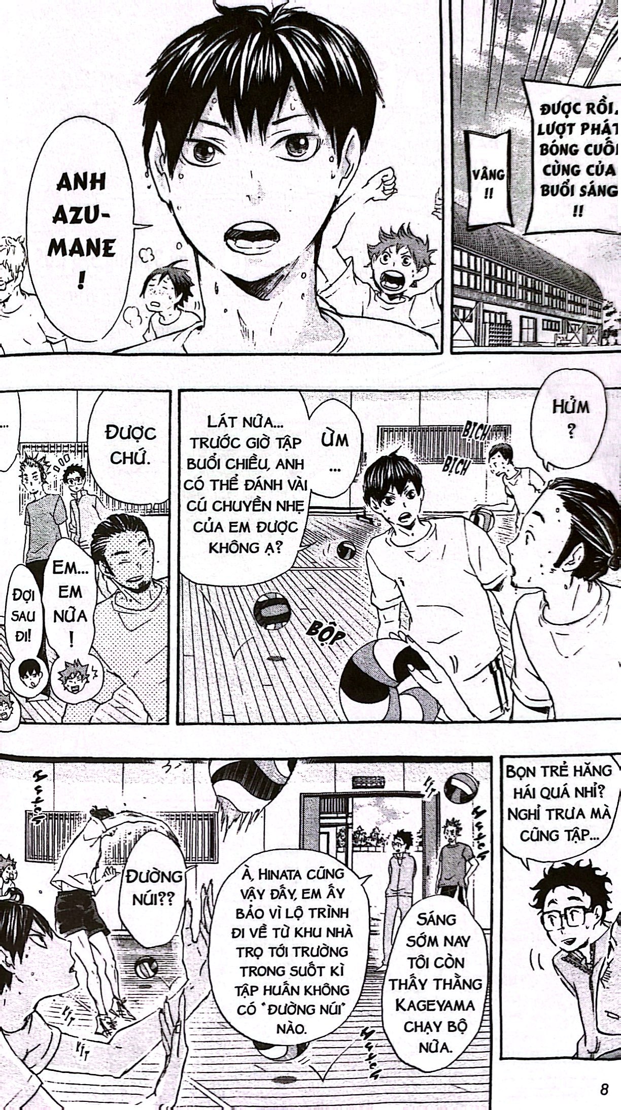 haikyu!! - tập 4 - kì phùng địch thủ (tái bản 2024)