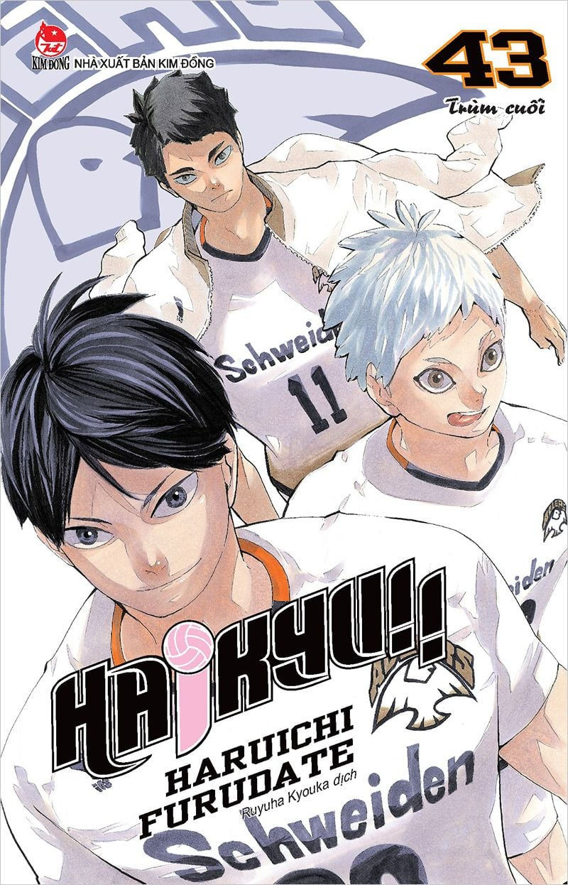 haikyu!! - tập 43 - trùm cuối (tái bản 2024)