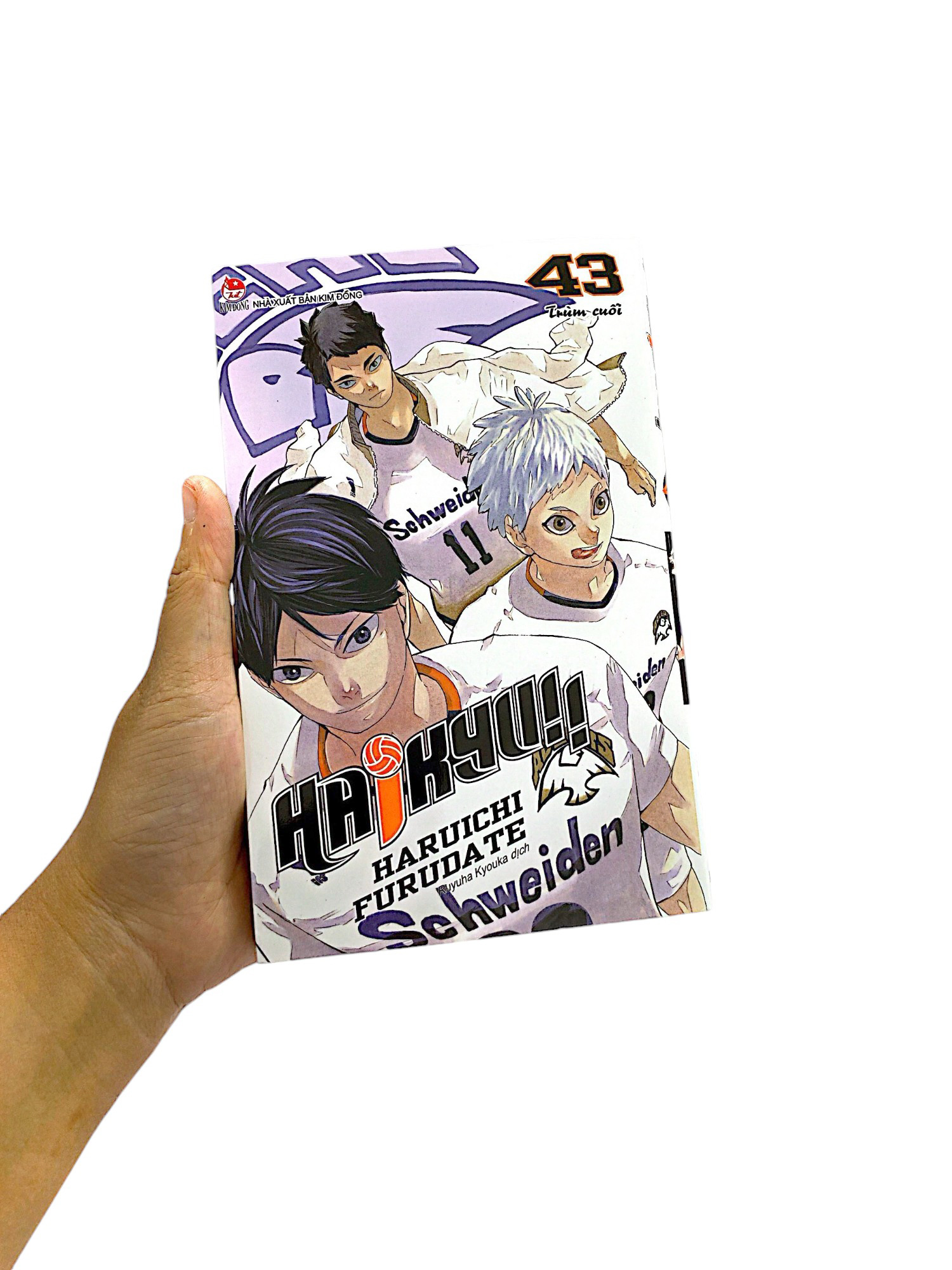 haikyu!! - tập 43 - trùm cuối (tái bản 2024)