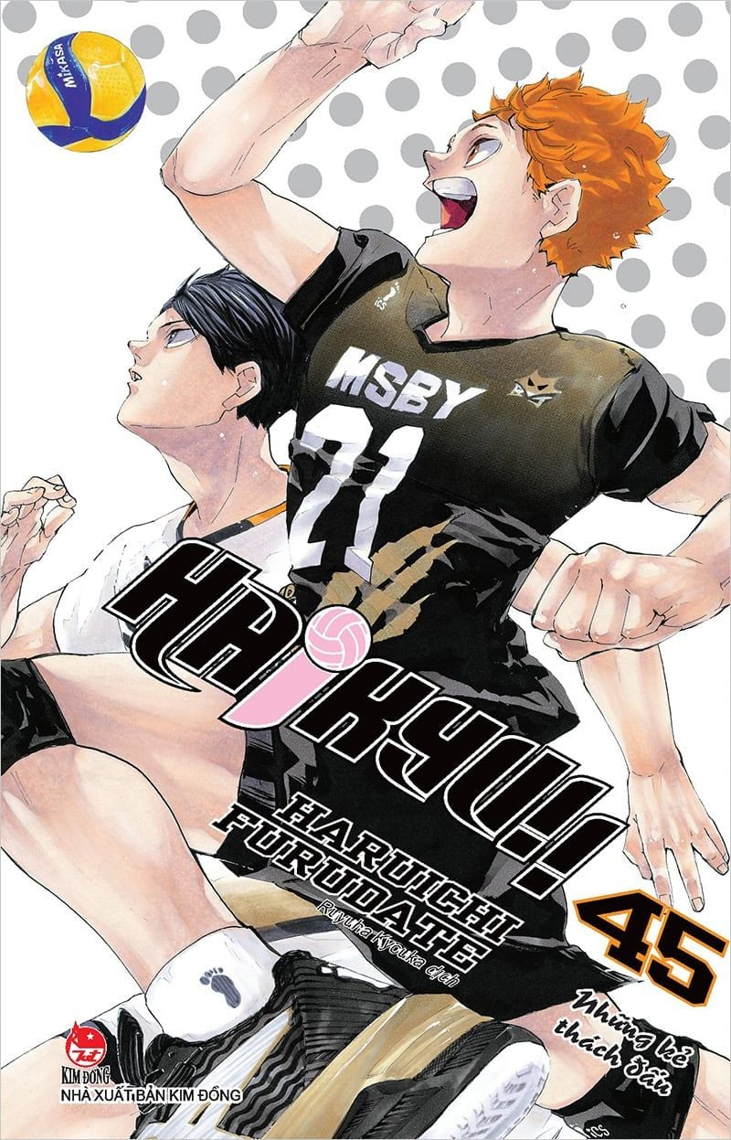 haikyu!! - tập 45 - những kẻ thách đấu (tái bản 2024)