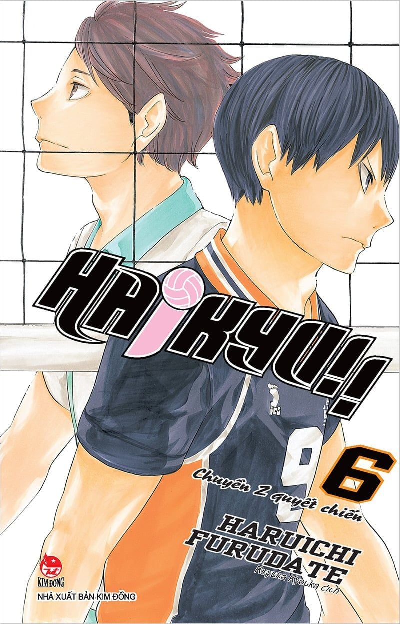 haikyu!! - tập 6 - chuyền 2 quyết chiến (tái bản 2024)