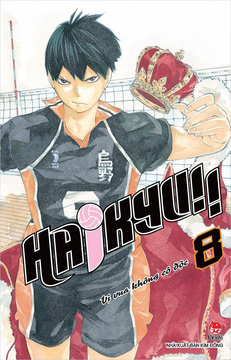 haikyu!! - tập 8 - vị vua không cô độc (tái bản 2024)