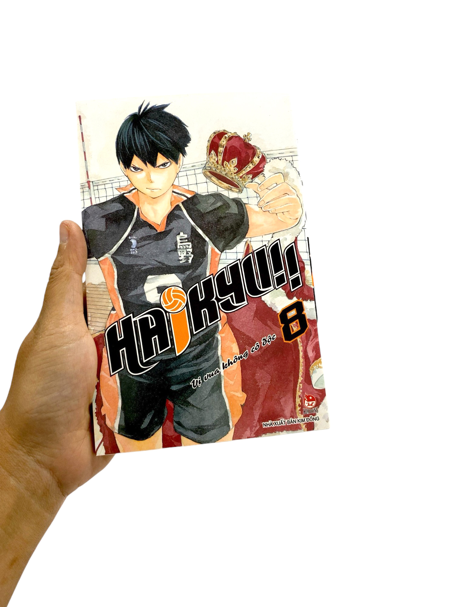 haikyu!! - tập 8 - vị vua không cô độc (tái bản 2024)