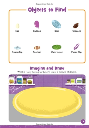 halloween hidden pictures puffy sticker playscenes