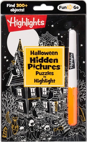 halloween hidden pictures puzzles to highlight