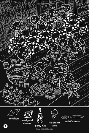 halloween hidden pictures puzzles to highlight