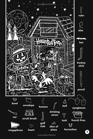 halloween hidden pictures puzzles to highlight