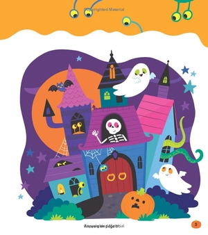 halloween super puffy stickers! boo to you!