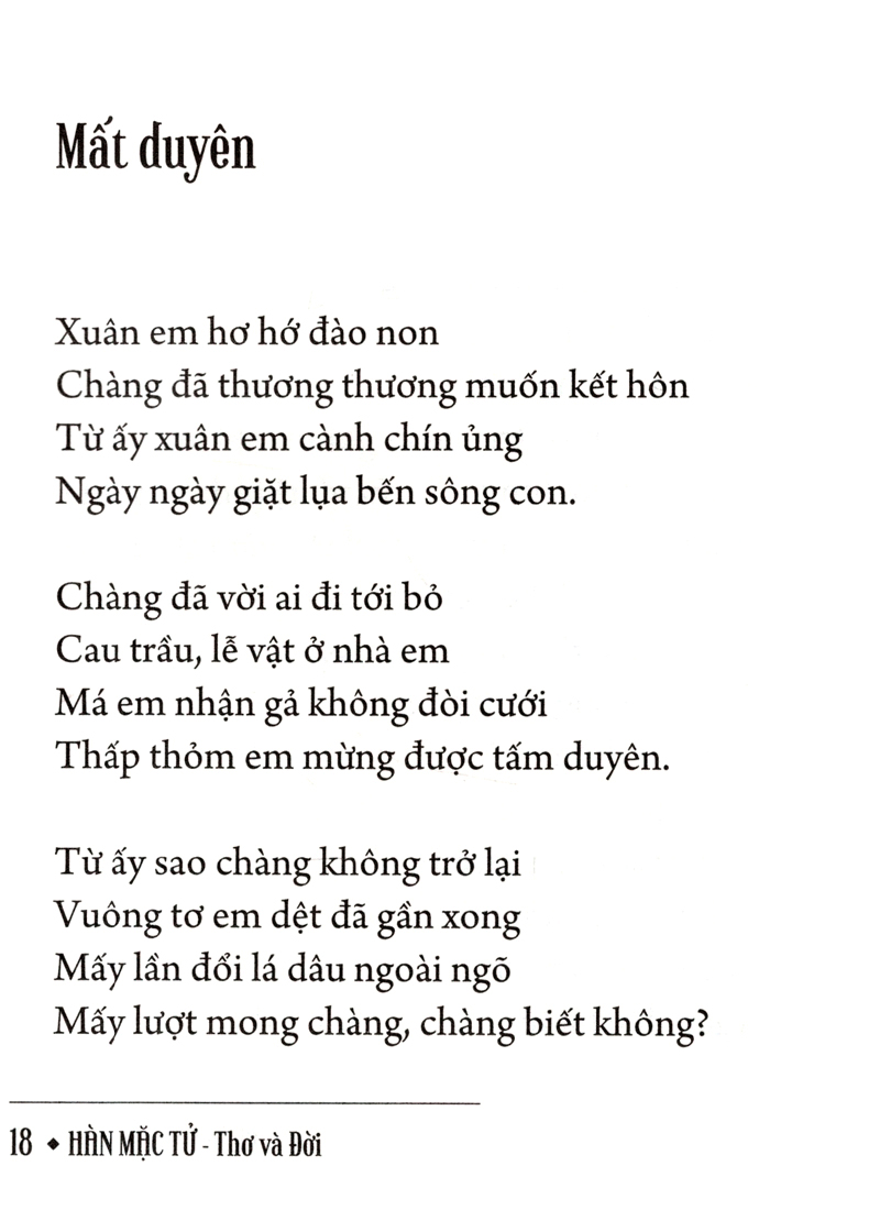 hàn mạc tử - thơ và đời
