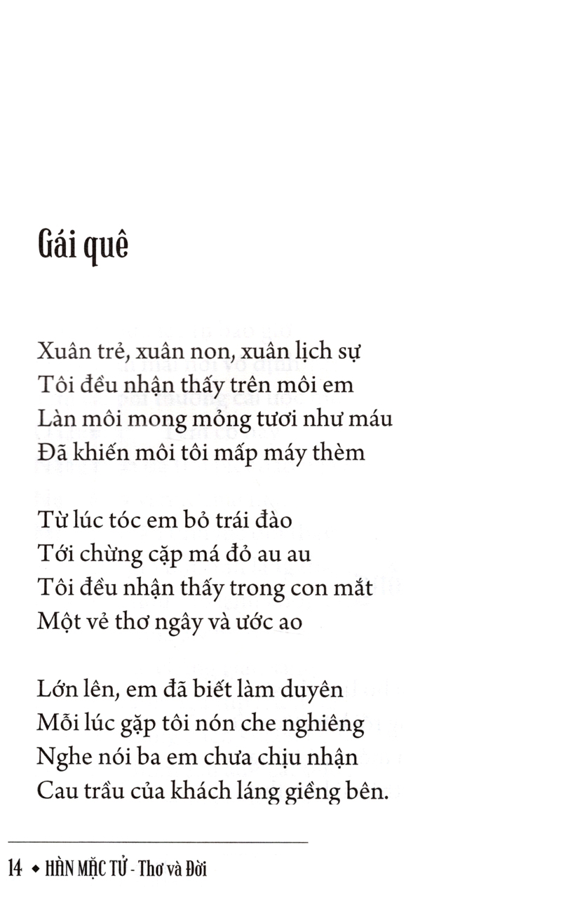 hàn mạc tử - thơ và đời