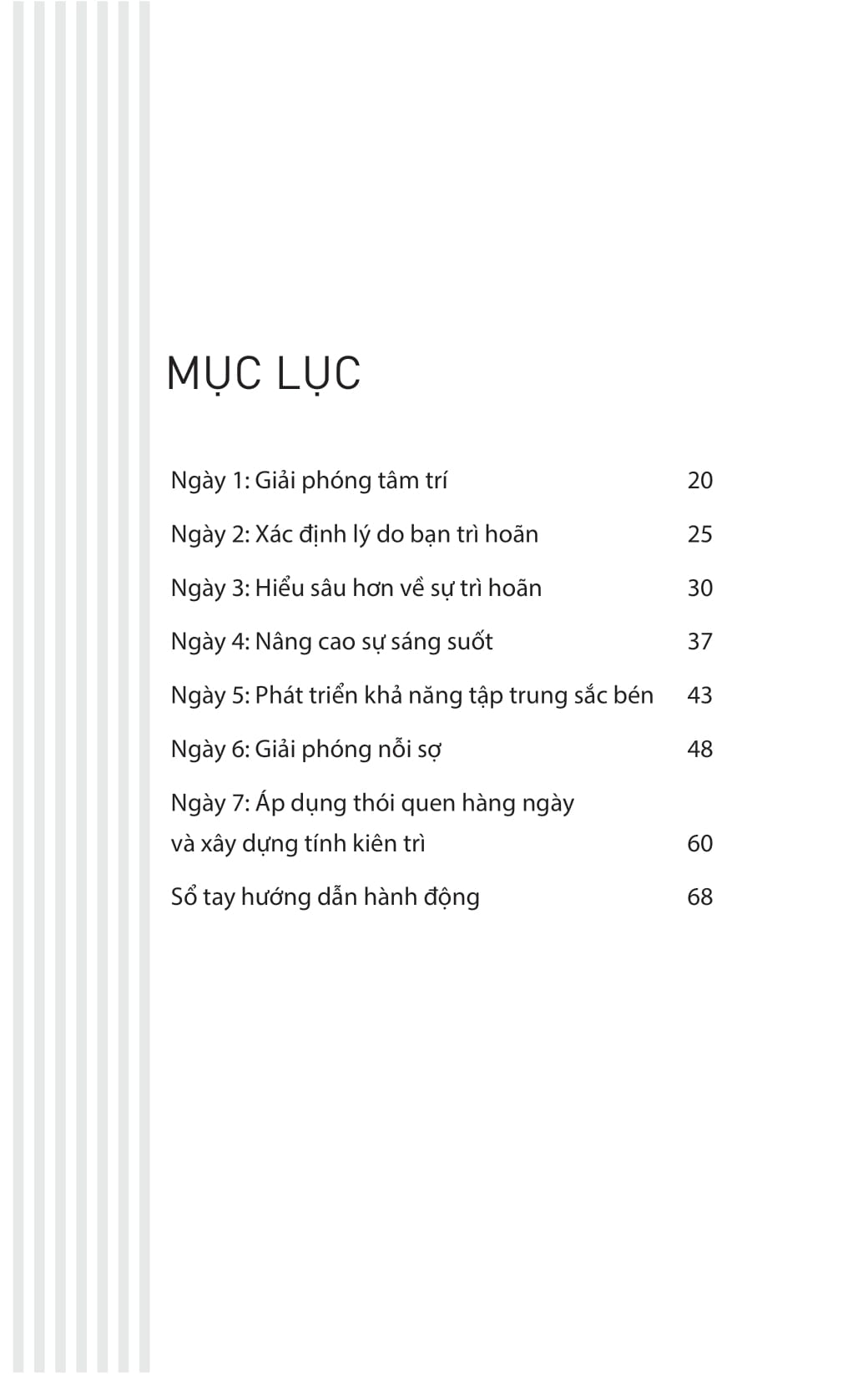 hành động ngay - 7 ngày chinh phục trì hoãn và tái tạo động lực phi thường