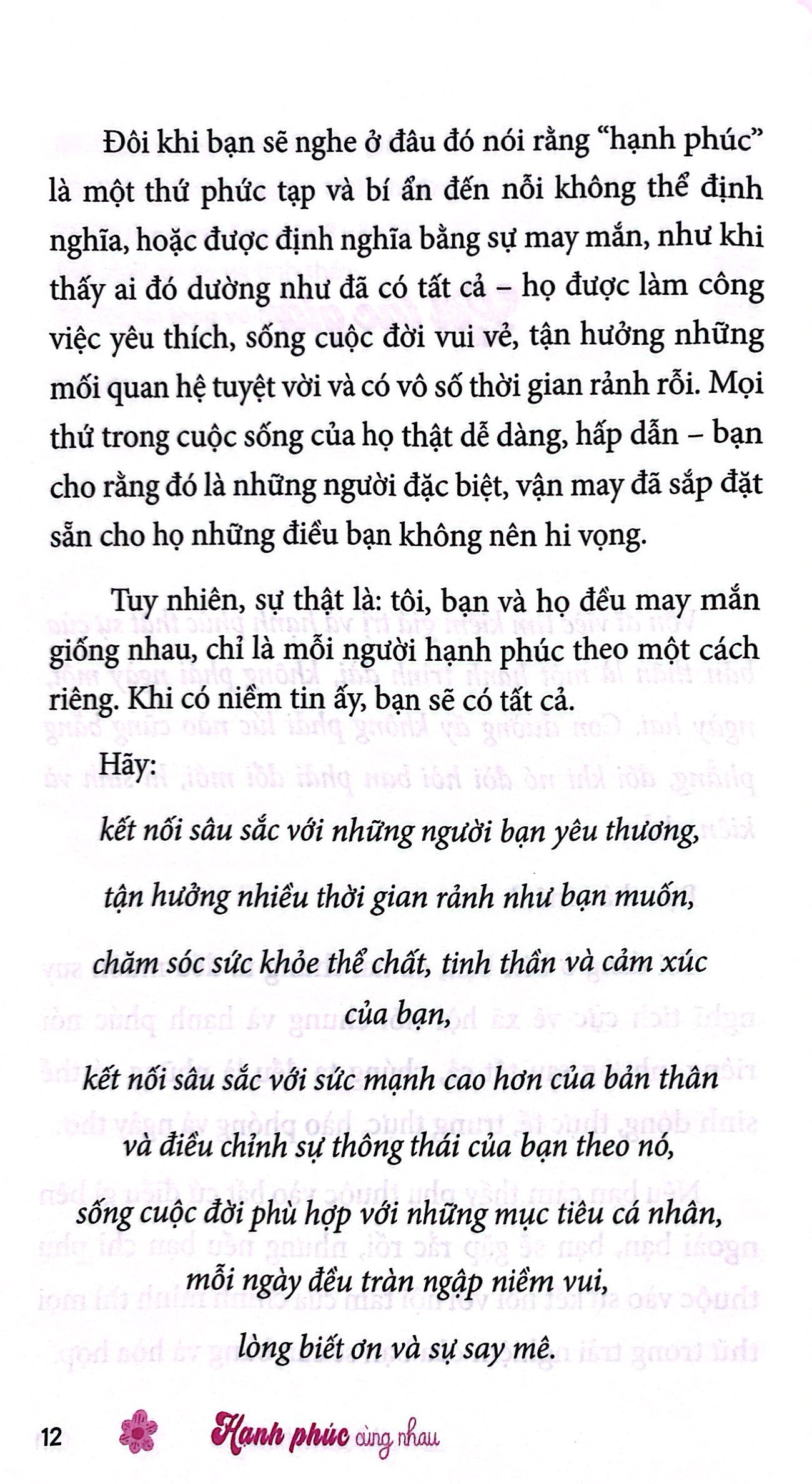hạnh phúc cùng nhau