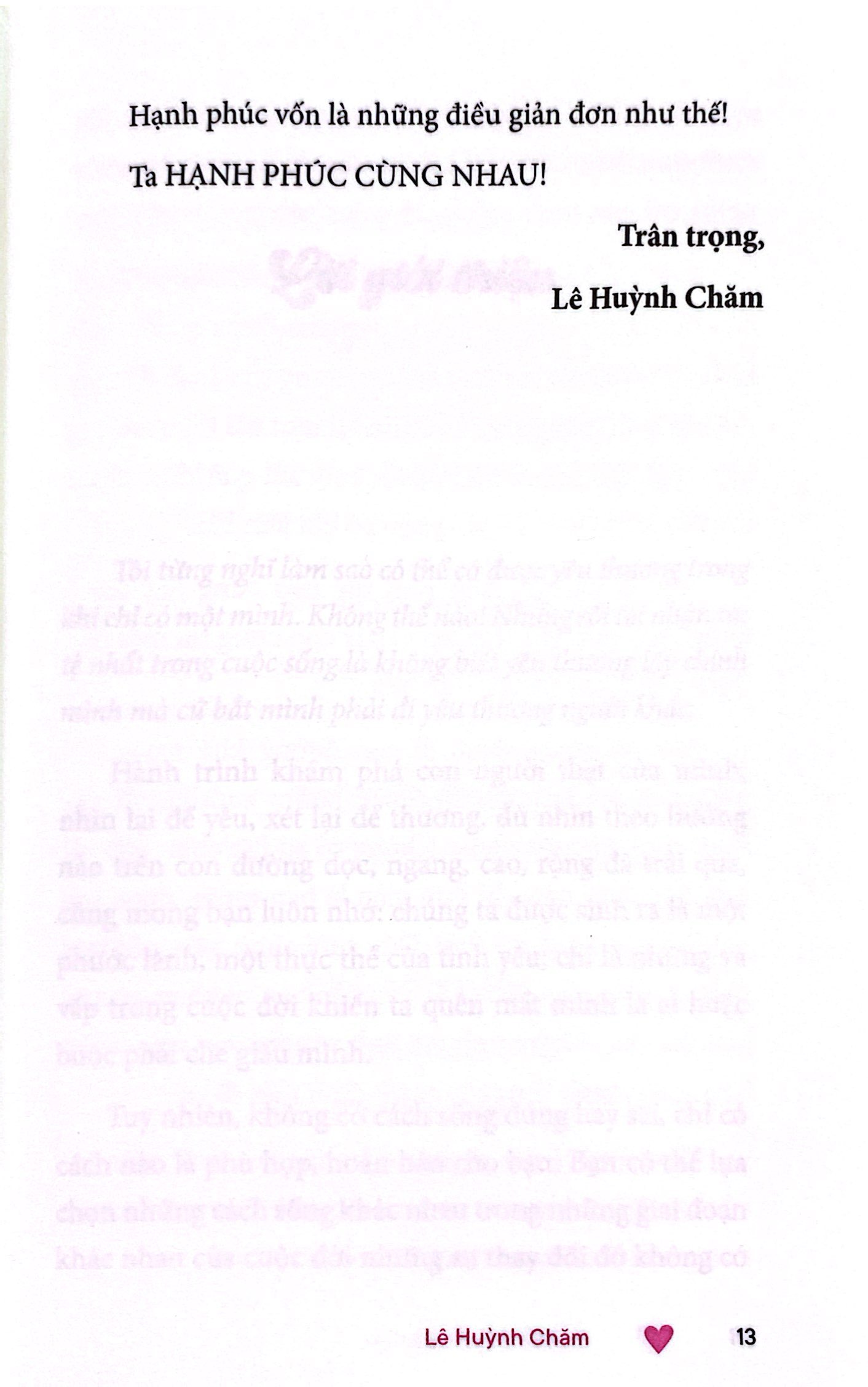 hạnh phúc cùng nhau