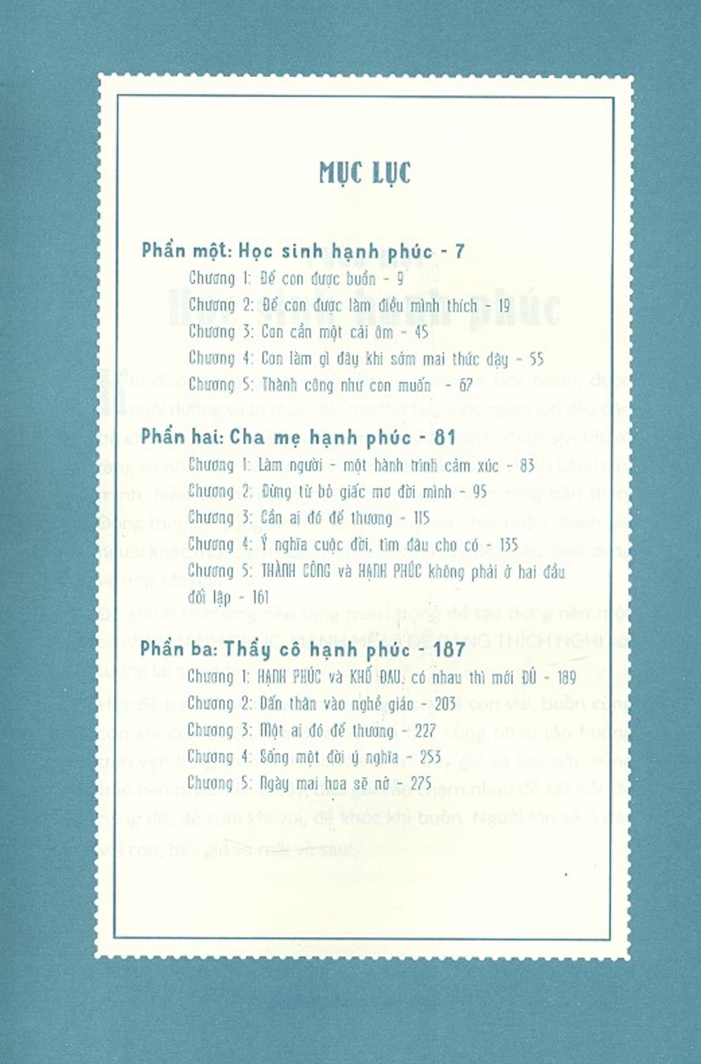 hạnh phúc dẫn lối thành công
