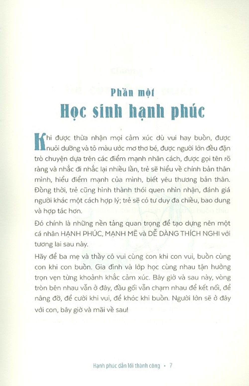 hạnh phúc dẫn lối thành công