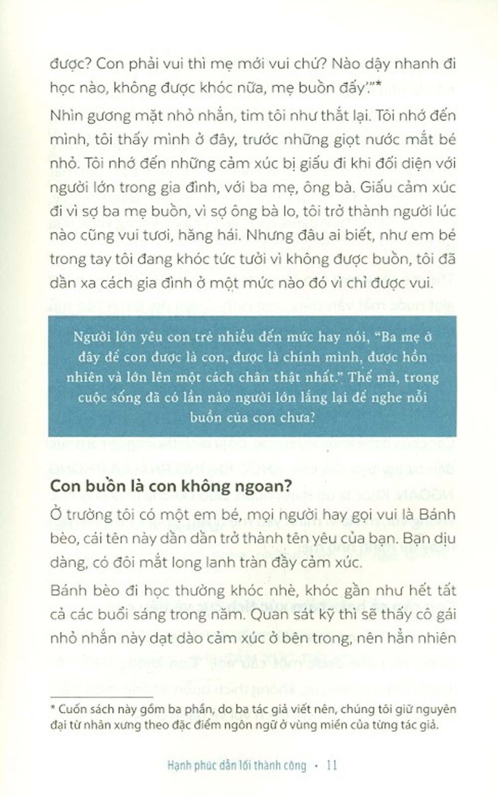 hạnh phúc dẫn lối thành công