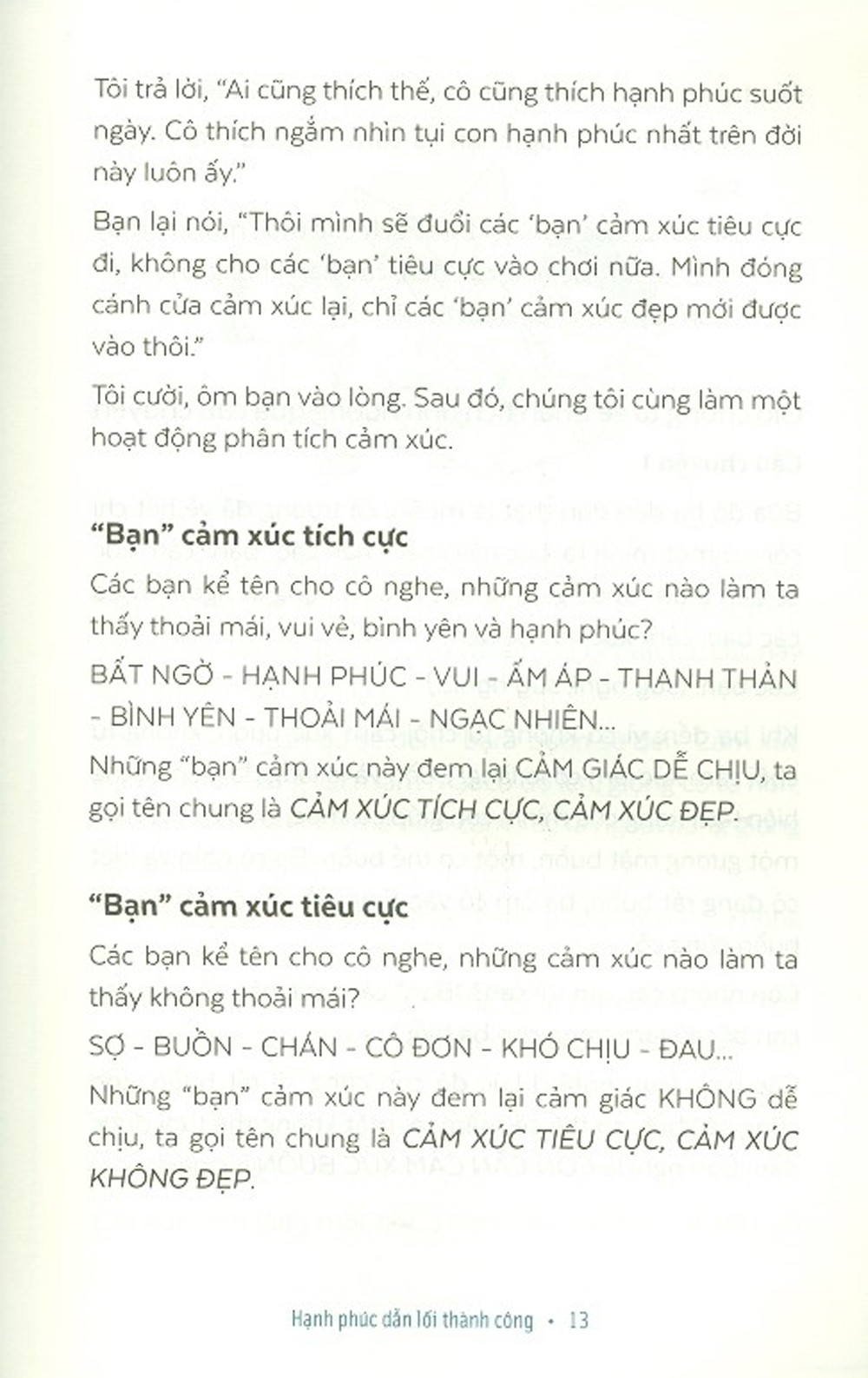 hạnh phúc dẫn lối thành công