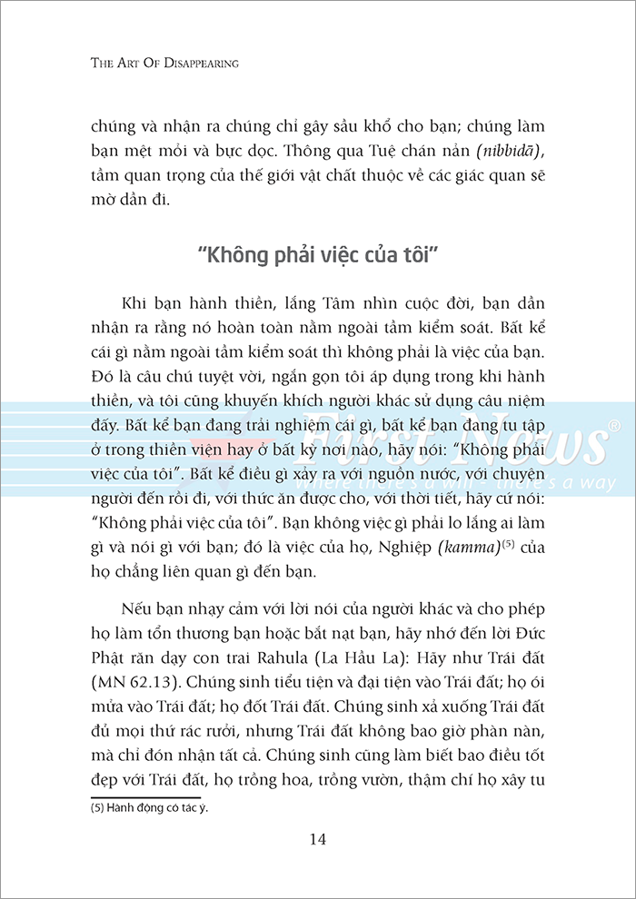 hạnh phúc đến từ sự biến mất (tái bản 2022)