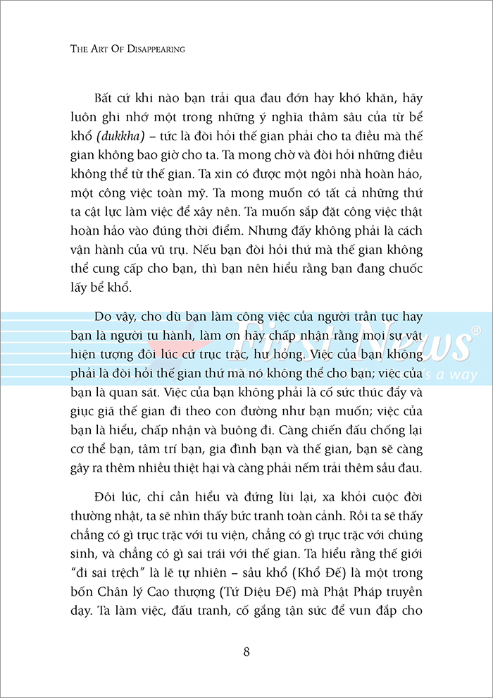 hạnh phúc đến từ sự biến mất (tái bản 2022)